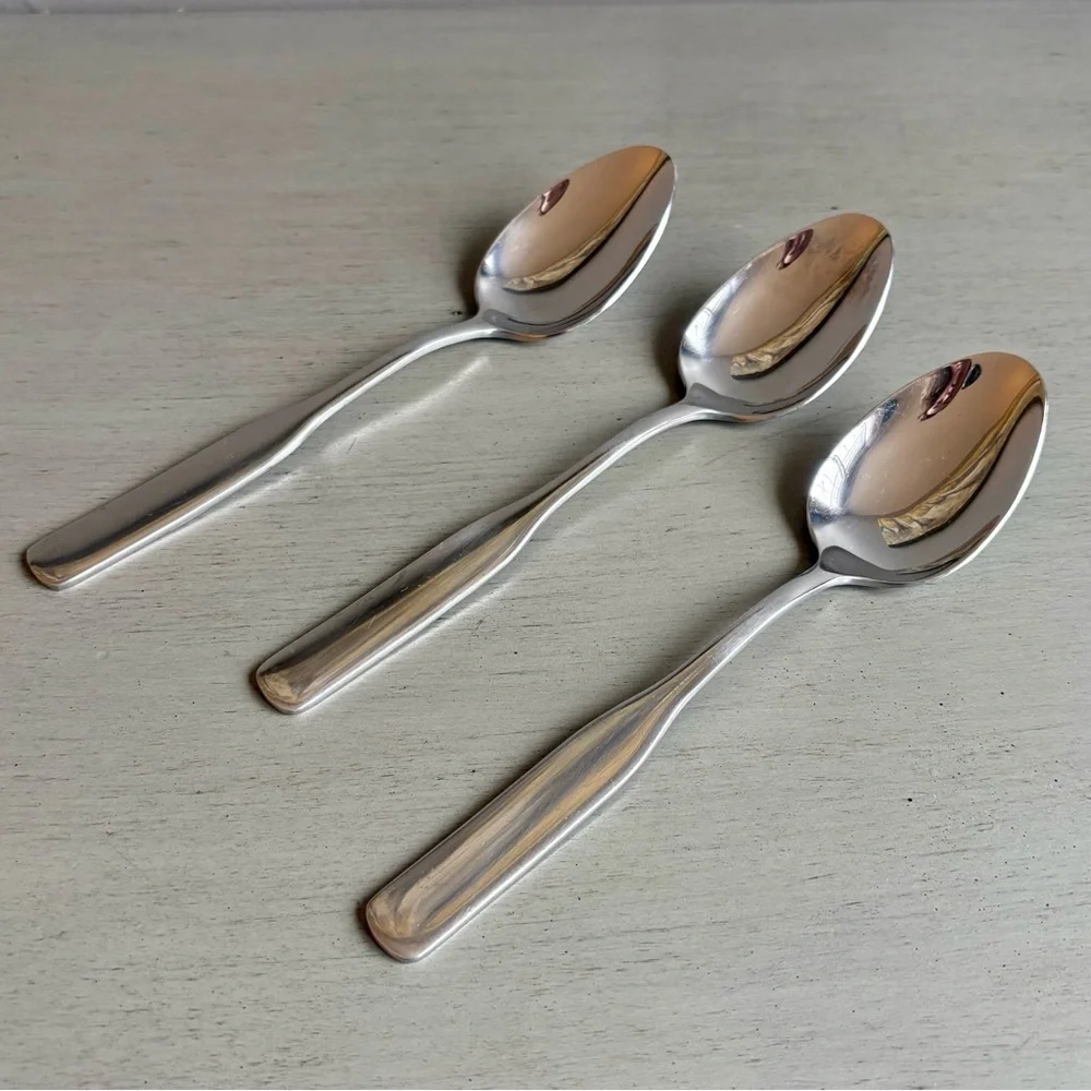 Reed & Barton HERITAGE MINT  Stainless Flatware Silverware Spoon - Lot of 3